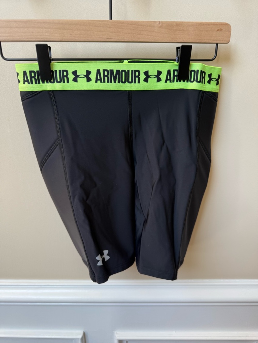 Under Armour Women’s Black Compression Shorts for Softball
